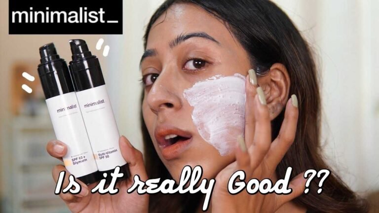 Minimalist Sunscreen Affordable Protection with a Vitamin Boost