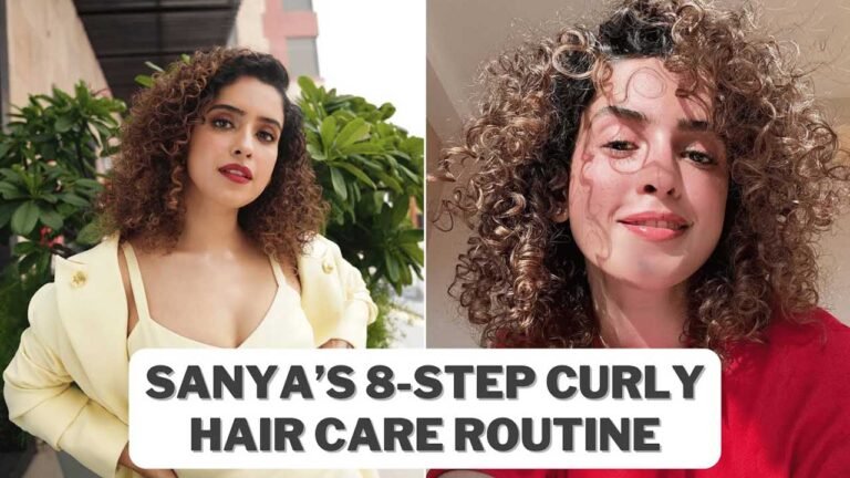 Sanya Malhotra’s Curly Hair Routine Tips for Perfect Curls